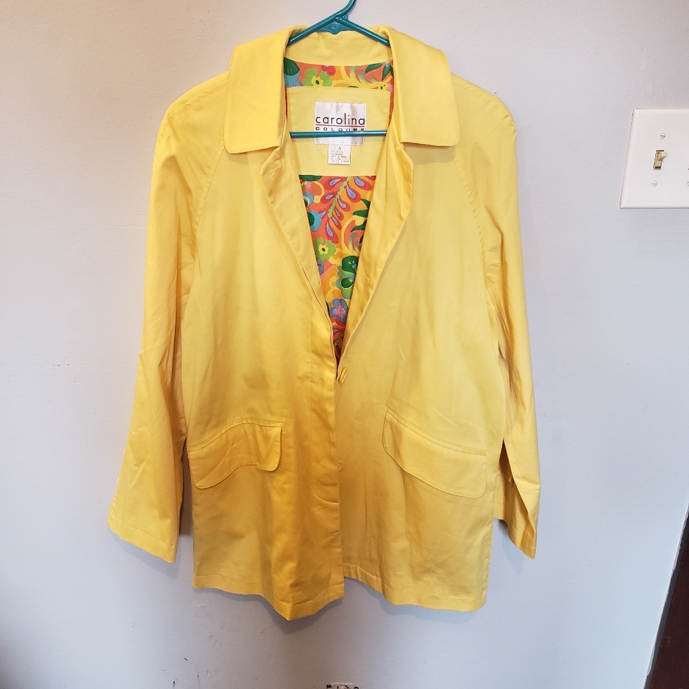 Carolina Colours Coat.  Size Small